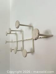 MaxSold Auction: Mid century minimalist wall coat rack (ONE UNIT ONLY) - Toronto (Ontario, Canada) PARTNER MANAGED Downsizing Online Auction Part 1 - Mclevin Avenue