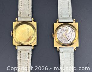 MaxSold Auction: 2 Ernest Borel Kaleidoscope Watches - Richmond (California, USA) PARTNER MANAGED Reseller Online Auction - Fresno Avenue