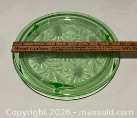 MaxSold Auction: Espresso Cups & Saucers & Green Depression Glass Tray - Richmond (California, USA) PARTNER MANAGED Reseller Online Auction - Fresno Avenue