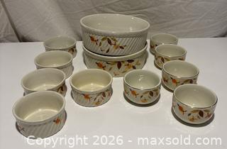 MaxSold Auction: Jewel Tea Autumn Leaf Bakeware - Richmond (California, USA) PARTNER MANAGED Reseller Online Auction - Fresno Avenue