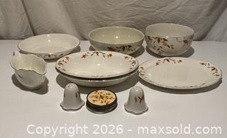 MaxSold Auction: Jewel Tea Autumn Leaf Servingware - Richmond (California, USA) PARTNER MANAGED Reseller Online Auction - Fresno Avenue