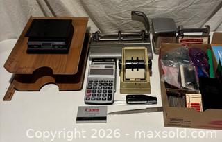 MaxSold Auction: Office Tools & Supplies - Richmond (California, USA) PARTNER MANAGED Reseller Online Auction - Fresno Avenue