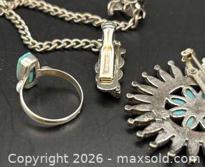 MaxSold Auction: Real & Faux Turquoise Jewelry - Richmond (California, USA) PARTNER MANAGED Reseller Online Auction - Fresno Avenue