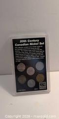 MaxSold Auction: Canadian collectible nickel set - Victoria (British Columbia, Canada) PARTNER MANAGED Reseller Online Auction - Island Highway