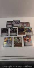 MaxSold Auction: Lot of 10 Naruto cards  - Victoria (British Columbia, Canada) PARTNER MANAGED Reseller Online Auction - Island Highway