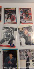 MaxSold Auction: Lot of 9 hockey cards - Victoria (British Columbia, Canada) PARTNER MANAGED Reseller Online Auction - Island Highway