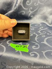 MaxSold Auction: Silver Ring Marked 925 with Tanzanite Stones - Kawartha Lakes (Ontario, Canada) SELLER MANAGED Reseller Online Auction - Lindsay Street South