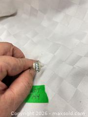 MaxSold Auction: Silver Ring with Blue Stones marked 925 - Kawartha Lakes (Ontario, Canada) SELLER MANAGED Reseller Online Auction - Lindsay Street South