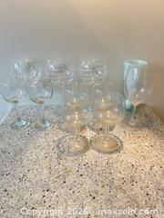 MaxSold Auction: Assorted Wine and Glassware Lot, 11 Pieces - Toronto (Ontario, Canada) PARTNER MANAGED Downsizing Online Auction - Creekwood Drive