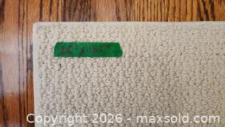 MaxSold Auction: Bound Hallway Runner (ivory) / Carpet Remnant 28" x 165" - Toronto (Ontario, Canada) PARTNER MANAGED Downsizing Online Auction - Creekwood Drive
