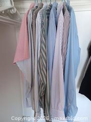 MaxSold Auction: Lot of 9 Men's Button-Down Dress Shirts, Mostly L/16-16½ - Toronto (Ontario, Canada) PARTNER MANAGED Downsizing Online Auction - Creekwood Drive