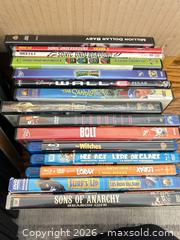 MaxSold Auction: Mixed DVD & Blu-ray Movie & TV Lot — Approximately 80 Titles - Toronto (Ontario, Canada) PARTNER MANAGED Downsizing Online Auction - Creekwood Drive