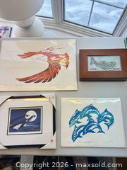 MaxSold Auction: Mixed Lot: Limited-Edition Art Prints, Framed Print & Wooden Box - Toronto (Ontario, Canada) PARTNER MANAGED Downsizing Online Auction - Creekwood Drive