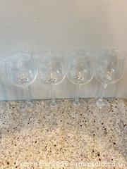 MaxSold Auction: Mixed Set of 19 Clear Stemmed Drinking Glasses (Assorted Styles) - Toronto (Ontario, Canada) PARTNER MANAGED Downsizing Online Auction - Creekwood Drive