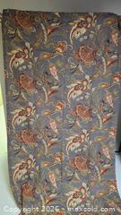 MaxSold Auction: Pottery Barn 50 x 96 in Gray Floral/Paisley Curtain Panel - Toronto (Ontario, Canada) PARTNER MANAGED Downsizing Online Auction - Creekwood Drive