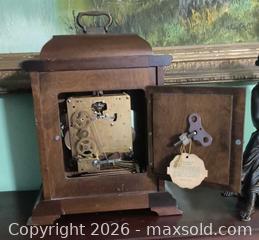 MaxSold Auction: Hamilton Wheatland Chime Mantel Clock - Gloucester (Massachusetts, USA) SELLER MANAGED Downsizing Online Auction -  Fremont Street