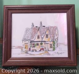MaxSold Auction: M. Hodgkins Watercolors  - Gloucester (Massachusetts, USA) SELLER MANAGED Downsizing Online Auction -  Fremont Street