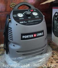 MaxSold Auction: Porter Cable Air Compressor  - Gloucester (Massachusetts, USA) SELLER MANAGED Downsizing Online Auction -  Fremont Street