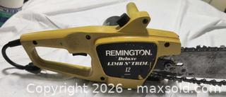 MaxSold Auction: Remington Deluxe Limb N Trim 12" Electric Chainsaw  - Gloucester (Massachusetts, USA) SELLER MANAGED Downsizing Online Auction -  Fremont Street
