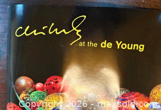 MaxSold Auction: Chihuly Art Glass Exhibition Poster De Young Museum - San Francisco (California, USA) SELLER MANAGED Estate Sale Online Auction - Kenwood Way