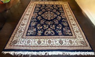 MaxSold Auction: HUGE Vintage Handmade Indian Wool Sarouk Area Rug - San Francisco (California, USA) SELLER MANAGED Estate Sale Online Auction - Kenwood Way