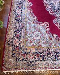MaxSold Auction: MASSIVE Vintage Hand-Woven Oriental Wool Pile Iranian Area Rug  - San Francisco (California, USA) SELLER MANAGED Estate Sale Online Auction - Kenwood Way