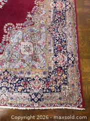 MaxSold Auction: MASSIVE Vintage Hand-Woven Oriental Wool Pile Iranian Area Rug  - San Francisco (California, USA) SELLER MANAGED Estate Sale Online Auction - Kenwood Way