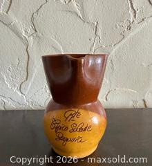 MaxSold Auction: Vintage Spanish Pottery Mini Wine Jug - San Francisco (California, USA) SELLER MANAGED Estate Sale Online Auction - Kenwood Way