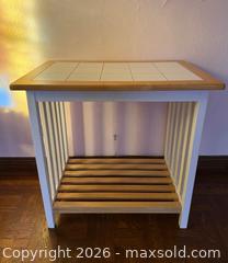 MaxSold Auction: Vintage Tile Top Kitchen Breakfast Table - San Francisco (California, USA) SELLER MANAGED Estate Sale Online Auction - Kenwood Way