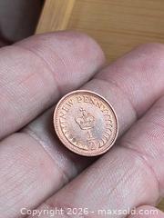 MaxSold Auction: 1/2 new penny england  - Battersea (Ontario, Canada) SELLER MANAGED Downsizing Online Auction - Battersea Road