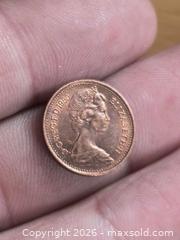MaxSold Auction: 1/2 new penny england  - Battersea (Ontario, Canada) SELLER MANAGED Downsizing Online Auction - Battersea Road