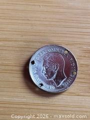 MaxSold Auction: 1944 Sterling silver over Copper 1944 Farthing - Battersea (Ontario, Canada) SELLER MANAGED Downsizing Online Auction - Battersea Road