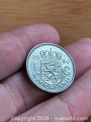 MaxSold Auction: 1 Guilder Dutch Coin Higher Grade - Battersea (Ontario, Canada) SELLER MANAGED Downsizing Online Auction - Battersea Road