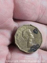 MaxSold Auction: 3 Pence iron gate coin England - Battersea (Ontario, Canada) SELLER MANAGED Downsizing Online Auction - Battersea Road