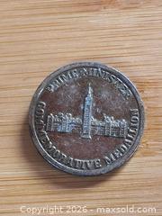 MaxSold Auction: 3D brass Plated Medallion 1967 Makenzie - Battersea (Ontario, Canada) SELLER MANAGED Downsizing Online Auction - Battersea Road