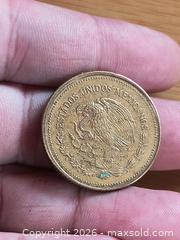 MaxSold Auction: Mexico 1000$ Coin Brass - Battersea (Ontario, Canada) SELLER MANAGED Downsizing Online Auction - Battersea Road