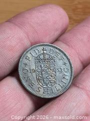 MaxSold Auction: One Shilling Coin Queen Elizabeth - Battersea (Ontario, Canada) SELLER MANAGED Downsizing Online Auction - Battersea Road