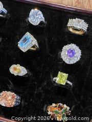 MaxSold Auction: 24pcs Icy Cocktail Rings - Peekskill (New York, USA) PARTNER MANAGED Reseller Online Auction -  Diven Street (CONDO)