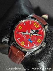 MaxSold Auction: Oris Mickey Mouse Mechanical Watch - Peekskill (New York, USA) PARTNER MANAGED Reseller Online Auction -  Diven Street (CONDO)