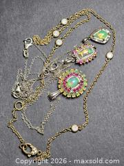 MaxSold Auction: Sterling SIlver Opal Necklaces - Peekskill (New York, USA) PARTNER MANAGED Reseller Online Auction -  Diven Street (CONDO)