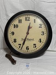MaxSold Auction: 1930's Art Deco Hammond Postal Telegraph Synchronous Electric Time Wall Clock  - Ottawa (Ontario, Canada) SELLER MANAGED Downsizing Online Auction -  Prince Albert Street