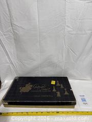 MaxSold Auction: 1959 Gallant Knight Staunton Chess Set Chessman Board  - Ottawa (Ontario, Canada) SELLER MANAGED Downsizing Online Auction -  Prince Albert Street