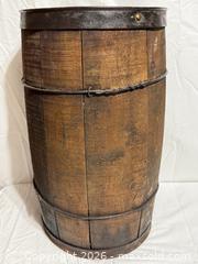 MaxSold Auction: Antique Wooden Nail Keg Barrel  - Ottawa (Ontario, Canada) SELLER MANAGED Downsizing Online Auction -  Prince Albert Street