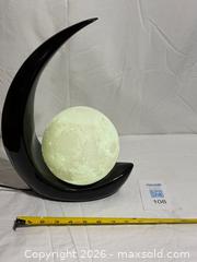 MaxSold Auction: Crescent Moon Table Lamp Realistic Moon  - Ottawa (Ontario, Canada) SELLER MANAGED Downsizing Online Auction -  Prince Albert Street