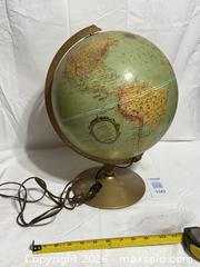 MaxSold Auction: RARE Vintage 1970's Replogle Illuminated Globe  - Ottawa (Ontario, Canada) SELLER MANAGED Downsizing Online Auction -  Prince Albert Street