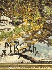 MaxSold Auction: Signed Oil Landscape Painting M Roth  - Ottawa (Ontario, Canada) SELLER MANAGED Downsizing Online Auction -  Prince Albert Street