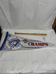 MaxSold Auction: Toronto Blue Jays Memorabilia Pendant Wood Bat 1992  - Ottawa (Ontario, Canada) SELLER MANAGED Downsizing Online Auction -  Prince Albert Street