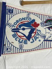 MaxSold Auction: Toronto Blue Jays Memorabilia Pendant Wood Bat 1992  - Ottawa (Ontario, Canada) SELLER MANAGED Downsizing Online Auction -  Prince Albert Street