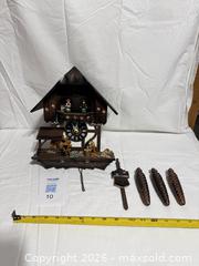 MaxSold Auction: Vintage West German Cuckoo Clock  - Ottawa (Ontario, Canada) SELLER MANAGED Downsizing Online Auction -  Prince Albert Street