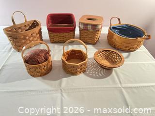 MaxSold Auction: Longaberger and Assorted Baskets - Charlestown Township (Pennsylvania, USA) SELLER MANAGED Moving Online Auction - Huntingdon Court (CONDO)